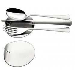 DESCANSO PARA TALHERES TRAMONTINA COSMOS EM AÇO INOX 2 PEÇAS