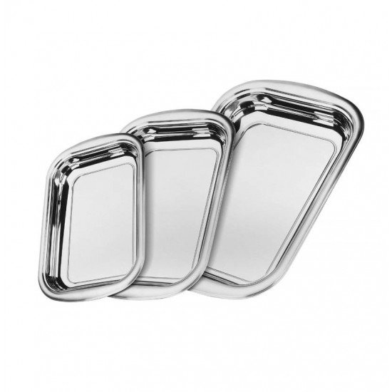 JOGO DE ASSADEIRAS COSMOS 3 PEÇAS EM AÇO INOX TRAMONTINA