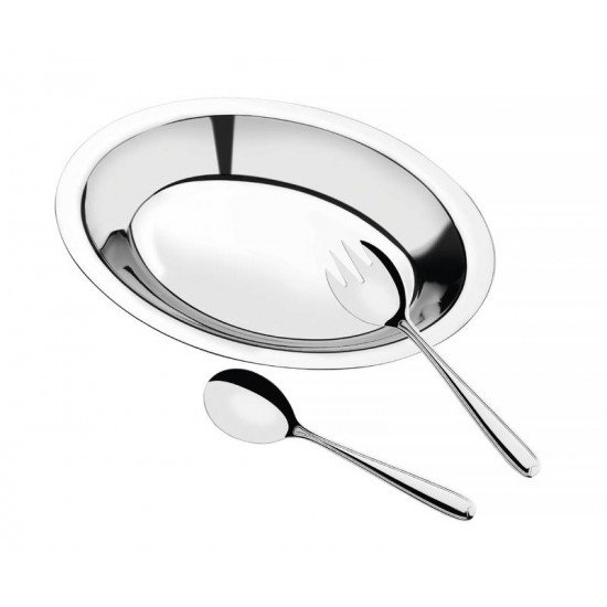 KIT PARA SALADA ACO INOX 3 PC TRAMONTINA