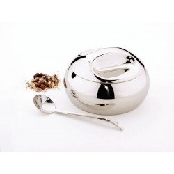 KIT PARA FARINHA TRAMONTINA SERVICE EM AÇO INOX 14 CM 2 PEÇAS