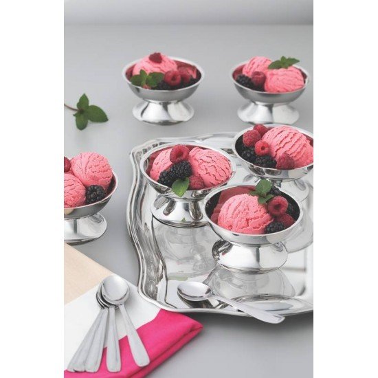 KIT PARA SORVETE TRAMONTINA SERVICE EM AÇO INOX 12 PEÇAS