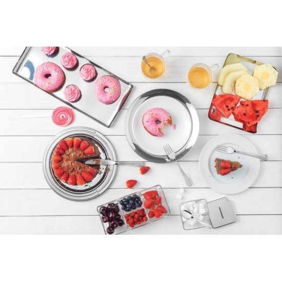 KIT PARA TORTA ACO INOX 12 PC TRAMONTINA