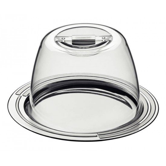 PORTA-QUEIJO CICLO EM ACO INOX 20 CM 2 PECAS TRAMONTINA