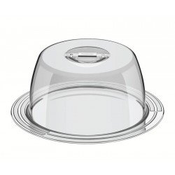 PORTA-QUEIJO TRAMONTINA CICLO EM AÇO INOX 25 CM