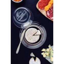 PORTA-QUEIJO TRAMONTINA CICLO EM AÇO INOX 25 CM