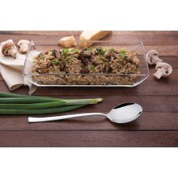 JOGO PARA SERVIR EM CRISTAL COM COLHER EM ACO INOX 2 PECAS TRAMONTINA