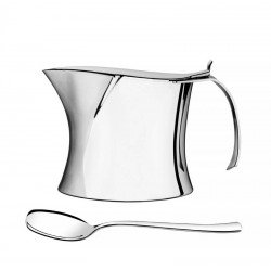 ACUCAREIRO COM ALCA EM ACO INOX COM COLHER DETALHE FOSCO 200 ML TRAMONTINA