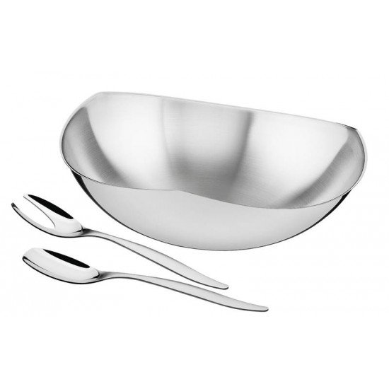 JOGO PARA SALADA TR3S EM ACO INOX 3 PECAS TRAMONTINA