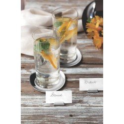 CONJUNTO DE PORTA COPOS TR3S TRIANGULAR EM ACO INOX 6 PECAS TRAMONTINA