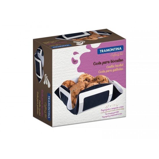 CESTO PARA BISCOITOS EM ACO INOX TRAMONTINA
