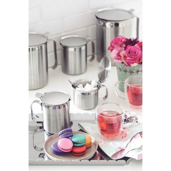 CONJUNTO DE XÍCARAS TRAMONTINA PARA CAFÉ E CHÁ VIDRO DUPLO COM ALÇAS 2 PEÇAS