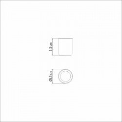 CONJUNTO DE XICARAS PARA CAFE E CHA EM ACO INOX COM ACABAMENTO BRILHO 2 PECAS TRAMONTINA