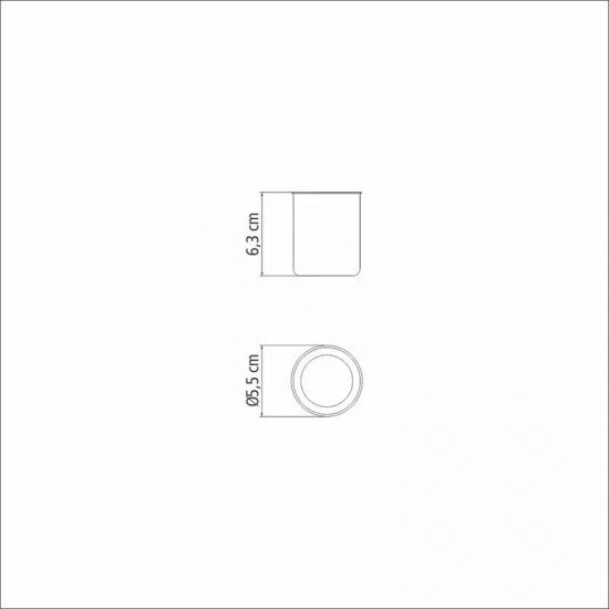 CONJUNTO DE XICARAS PARA CAFE E CHA EM ACO INOX COM ACABAMENTO BRILHO 2 PECAS TRAMONTINA