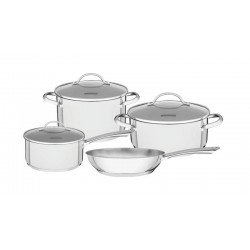 JOGO DE PANELAS ACO INOX 4 PC TRAMONTINA
