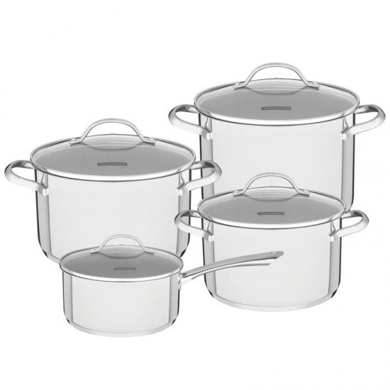 JOGO DE PANELAS ACO INOX 3 PC TRAMONTINA