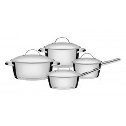 JOGO DE PANELAS ACO INOX 4 PC TRAMONTINA