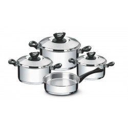 JOGO DE PANELAS ACO INOX COM FUNDO TRIPLO 4 PC TRAMONTINA