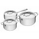 JOGO DE PANELAS ACO INOX TRIPLO 3 PC TRAMONTINA