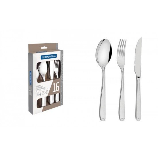 FAQUEIRO ACO INOX 16 PC TRAMONTINA