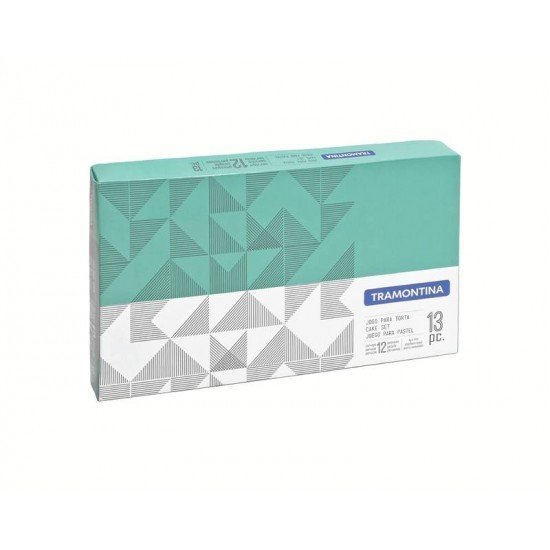 JOGO PARA TORTA TRAMONTINA MARESIAS EM AÇO INOX 13 PEÇAS