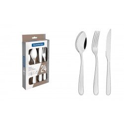 FAQUEIRO ACO INOX 24 PC TRAMONTINA