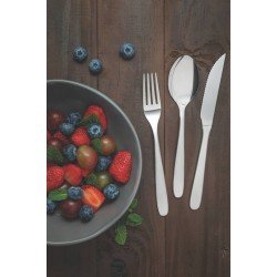 FAQUEIRO HAVAI ACO INOX 24 PEÇAS ACABAMNETO EM BRILHO TRAMONTINA