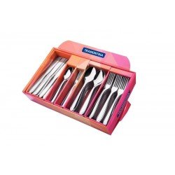 DISPLAY 240 PEÇAS TALHER ACO INOX LAGUNA