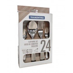 FAQUEIRO ACO INOX 24 PC TRAMONTINA