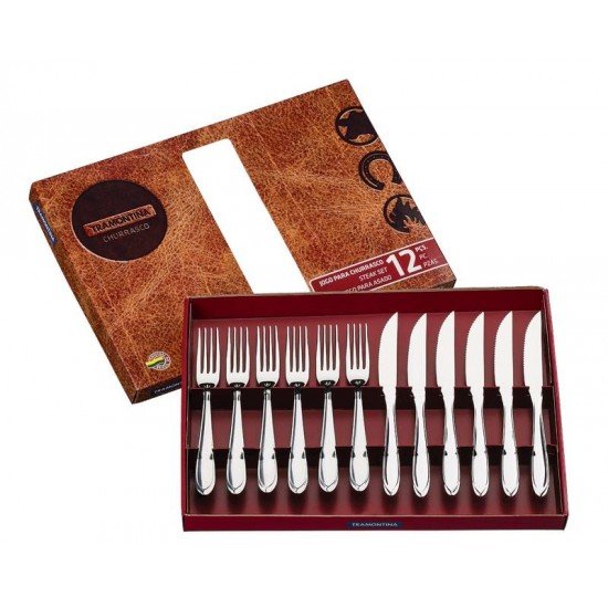 JOGO PARA CHURRASCO 12 PC TRAMONTINA