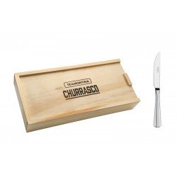 CONJUNTO PARA CHURRASCO ACO INOX 6 PC TRAMONTINA