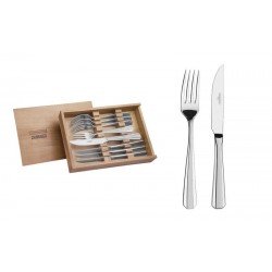 JOGO PARA CHURRASCO OPERA EM ACO INOX COM ESTOJO DE MADEIRA 8 PECAS TRAMONTINA