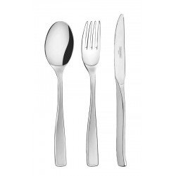 FAQUEIRO ACO INOX COM ESTOJO DE MADEIRA 101 PC TRAMONTINA