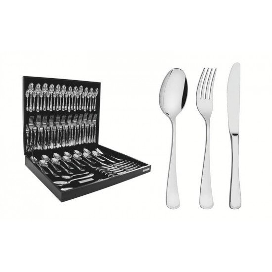 FAQUEIRO MONACO ACO INOX 76 PEÇAS TRAMONTINA