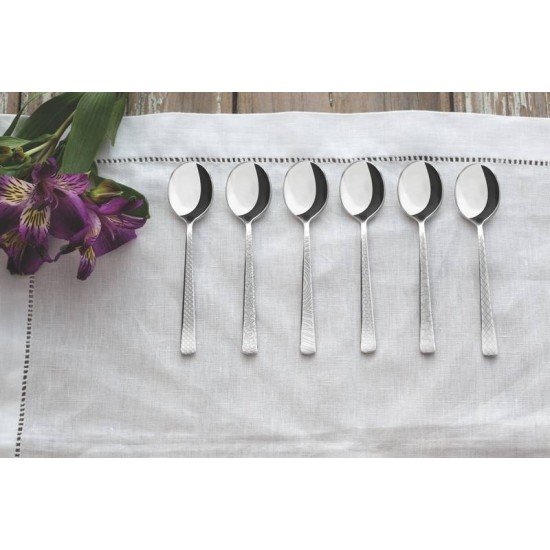CONJUNTO DE COLHERES PARA CHA ACO INOX 6 PC TRAMONTINA