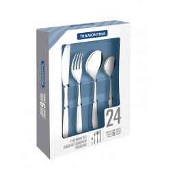 FAQUEIRO ACO INOX 24 PC TRAMONTINA