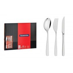 FAQUEIRO PARA CHURRASCO COSMOS EM ACO INOX 36 PECAS TRAMONTINA