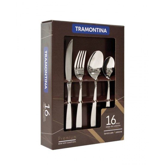 FAQUEIRO ACO INOX 16 PC TRAMONTINA