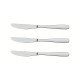 CONJUNTO DE FACAS DE MESA TRAMONTINA AMAZONAS EM AÇO INOX 3 PEÇAS