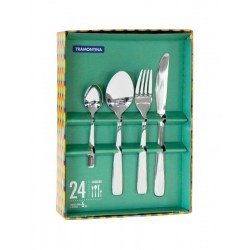FAQUEIRO ACO INOX 24 PC TRAMONTINA