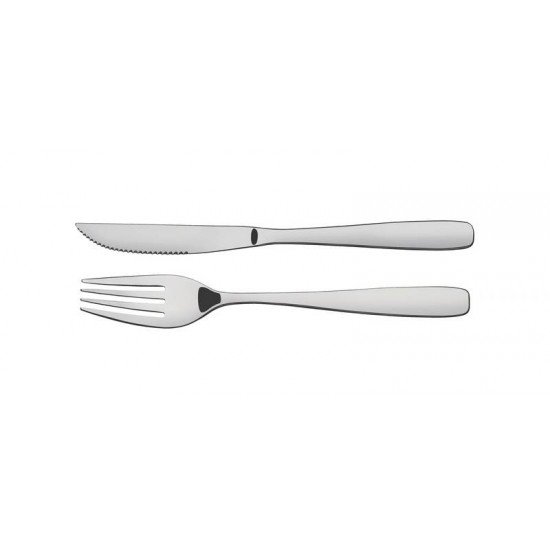 JOGO PARA CHURRASCO AMAZONAS EM ACO INOX 2 PECAS TRAMONTINA