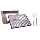 JOGO DE TALHERES PARA CHURRASCO EM ACO INOX ACABAMENTO ALTO BRILHO 12 PECAS TRAMONTINA