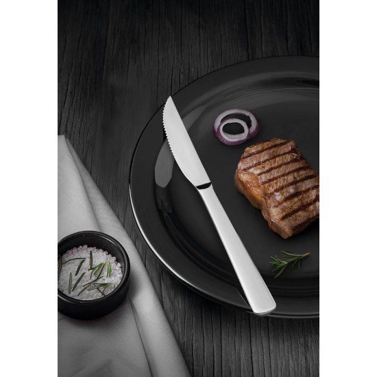 CONJUNTO DE FACAS PARA CHURRASCO OSLO EM ACO INOX COM ESTOJO 6 PECAS TRAMONTINA