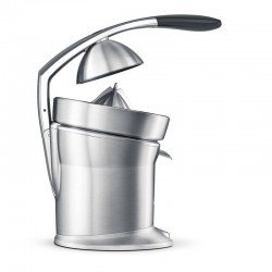 ESPREMEDOR DE FRUTAS TRAMONTINA BY BREVILLE EM ALUMÍNIO FUNDIDO FOSCO EXPRESS PRATA