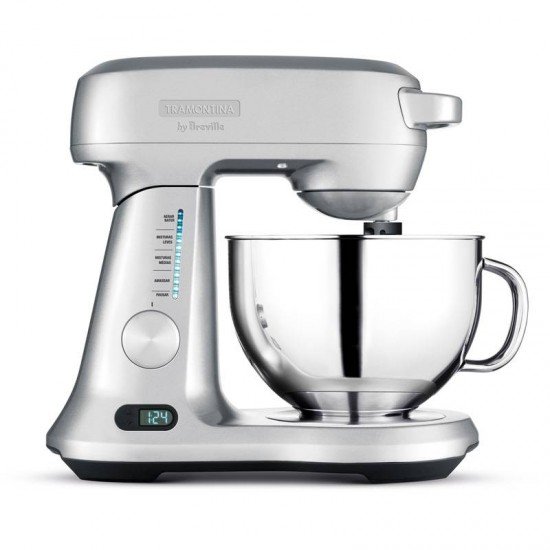 BATEDEIRA PLANETÁRIA TRAMONTINA BY BREVILLE MIX PRO EM ALUMÍNIO FUNDIDO 840W TIGELA INOX 4,7L