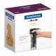 MIXER TRAMONTINA BY BREVILLE SOFT EM AÇO INOX PRATA E PRETO