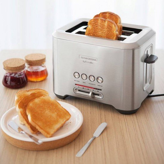 TORRADEIRA EXPRESS TRAMONTINA BY BREVILLE EM AÇO INOX PRATA