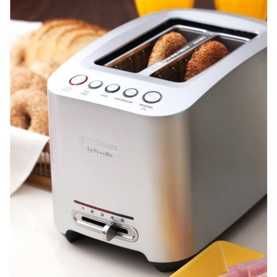 TORRADEIRA SMART TRAMONTINA BY BREVILLE EM AÇO INOX PRATA