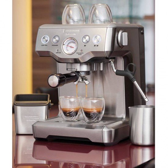 CAFETEIRA TRAMONTINA EM AÇO INOX EXPRESS BY BREVILLE