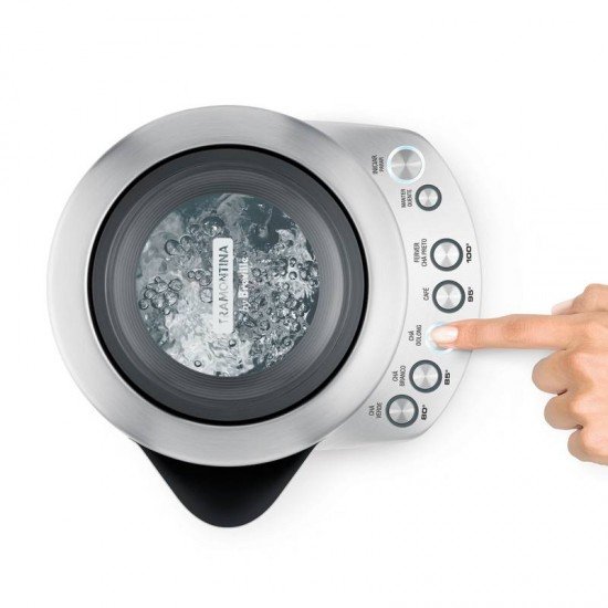 CHALEIRA ELÉTRICA TRAMONTINA BY BREVILLE SMART AÇO INOX 1,7 LITROS - PRATA