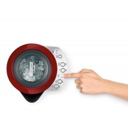 CHALEIRA ELÉTRICA 1,7 LITROS EM ACO INOX VERMELHA SMART TRAMONTINA